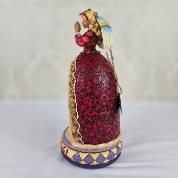 Jim Shore Silent Night Angel Music Box Interior Light Nativity Scene Heartwood - Picture 3 of 14